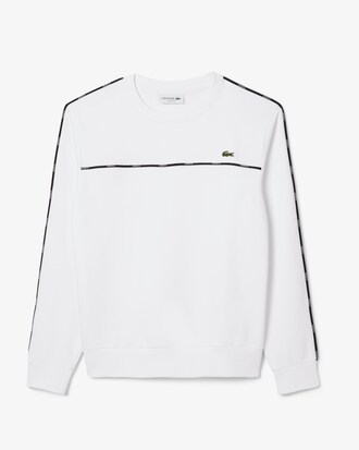 Logo Trim Fleece Sweatshirt
