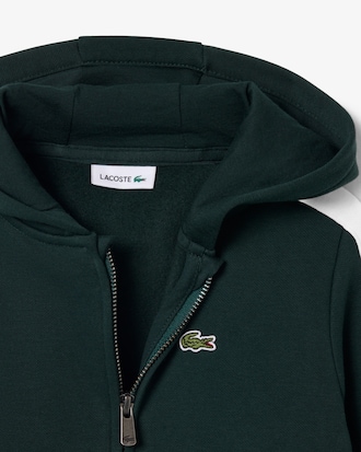 Zipped Fleece Hoodie