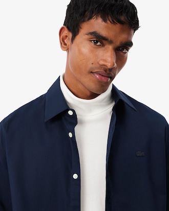 Regular Fit Textured Cotton Shirt
