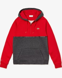 Men's Lacoste SPORT Bicolour Fleece Zip Tennis Hoodie