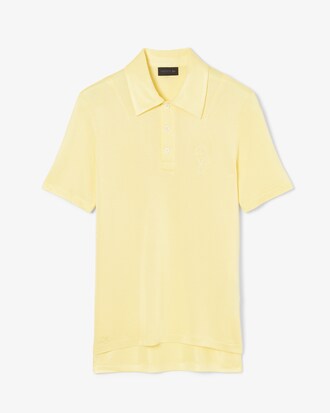 Runway Regular Fit Satin Piqué Polo