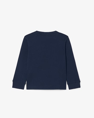 Long-Sleeved Cotton T-shirt