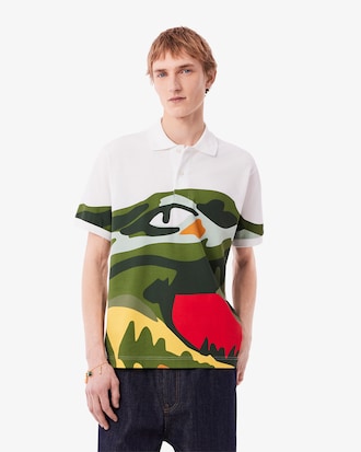 Runway Print Classic Fit Polo