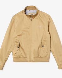 Men's Short Zip Cotton Twill Jacket