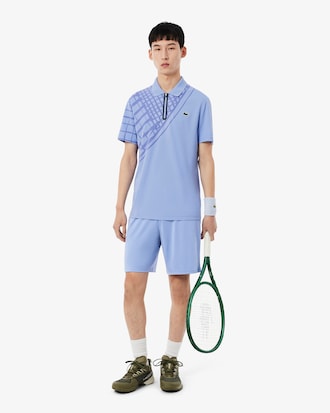 Ultra Dry Printed Slim Fit Tennis Polo Shirt