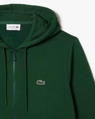 Zip-Up Fleece Hoodie