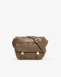 Ossian Flap Close Leather Satchel