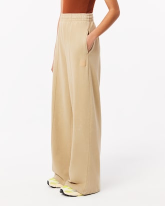 Wide Leg Badge Track Pants
