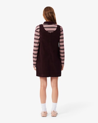 Sleeveless Corduroy Dress