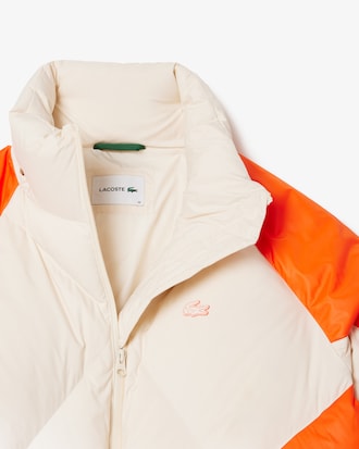Short Oversized Hooded Puffed Jacket