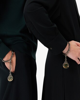 Runway Medal Charm Bracelet