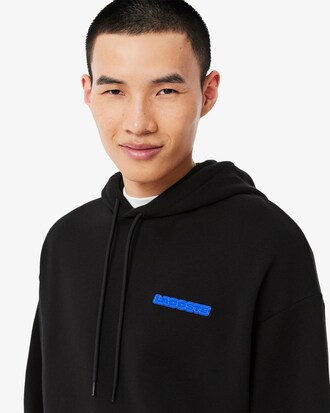 Loose Fit Print Hoodie
