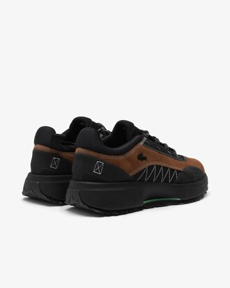 Men&rsquo;s Laced Guard Suede Sneakers