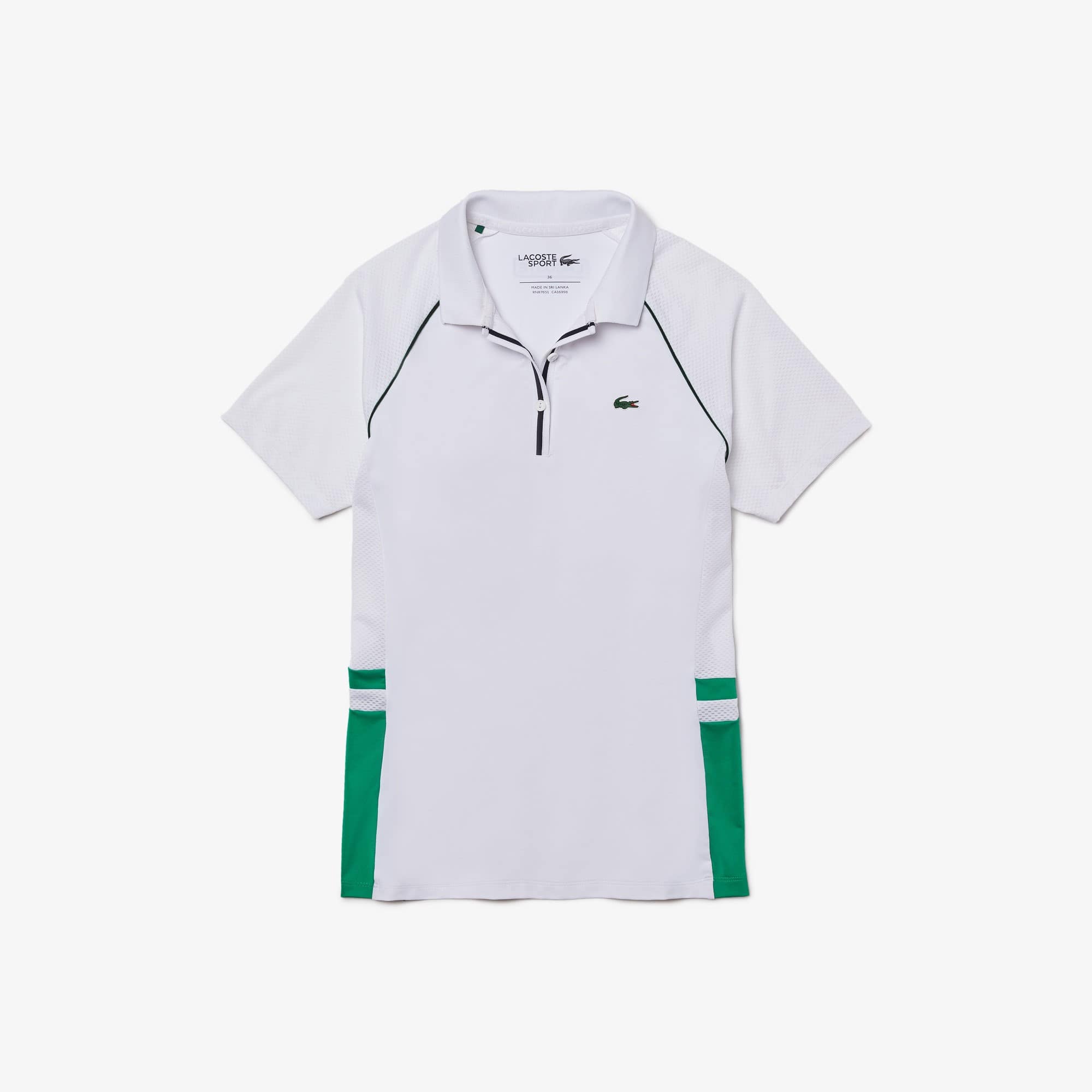 polo lacoste sport bleu