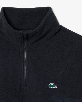 Sport Quarter Zip Dual Fabric Sweatshirt