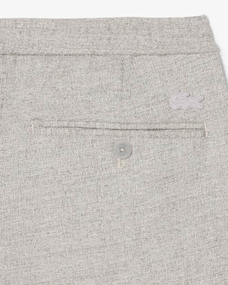 Relaxed Fit Slub Weave Pants