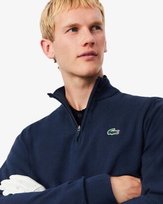 Golf Quarter Zipped Windbreaker Sweater
