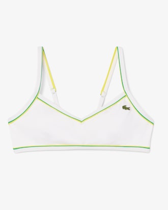 Trim Accent Swim Top