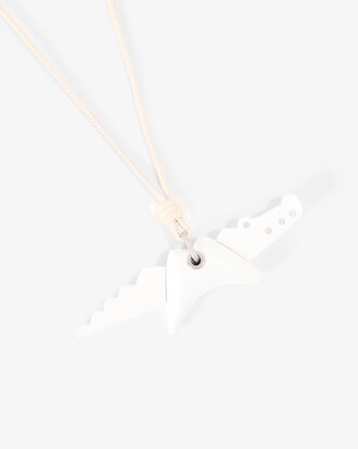 Runway Crocodile Pendant Necklace