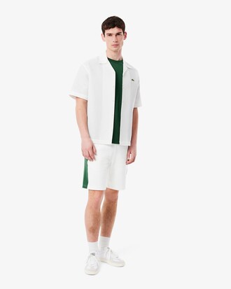 Cotton Fleece Colour-Block Shorts