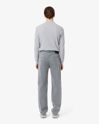 Washed Effect Denim Jeans