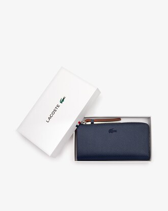 Women's Chantaco N&oelig;ud Piqu&eacute; Leather Zip Wallet