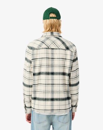 Cotton Plaid Overshirt