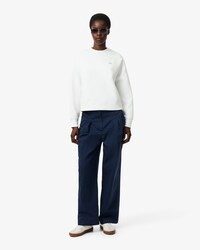Wide Fit Stretch Gabardine Chino Pants