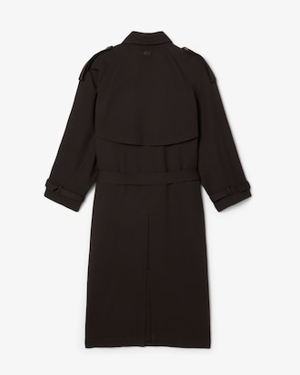 Runway Wool Trench Coat