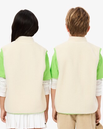 High Neck Fleece Vest