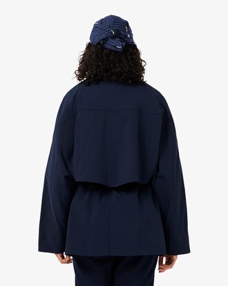 Mid Length Water-Repellent Oversized Parka