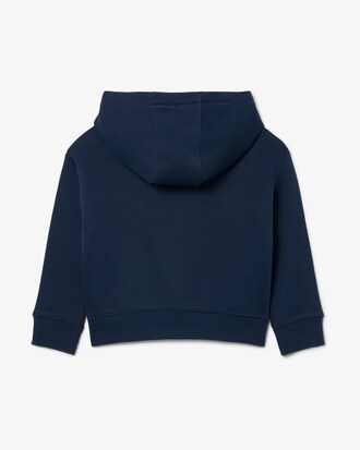 Patch Accent Fleece Badge Hoodie