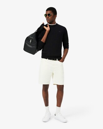 Merino Wool Crew Neck Sweater