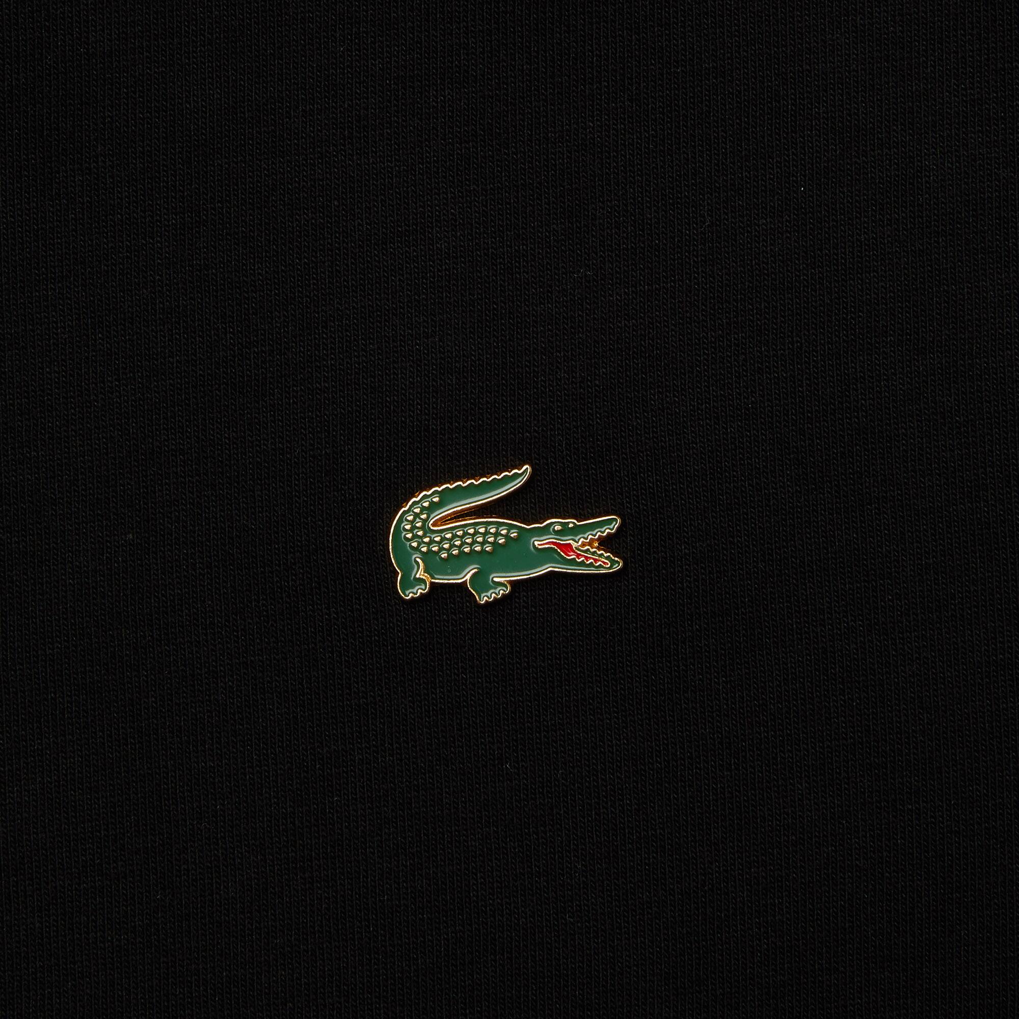lacoste logo black