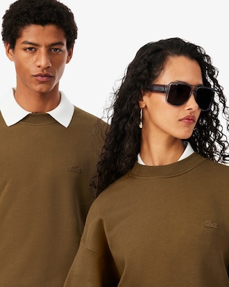 Loose Fit Heavy Fleece Sweatshirt