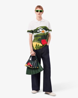 Runway Print Classic Fit Polo