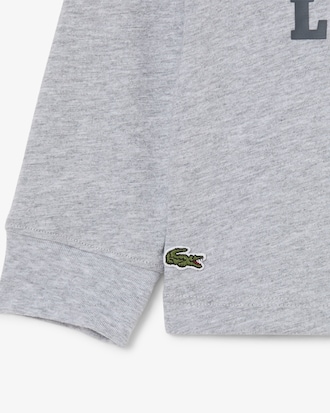 Crocodile Print Fleece Sweatshirt   