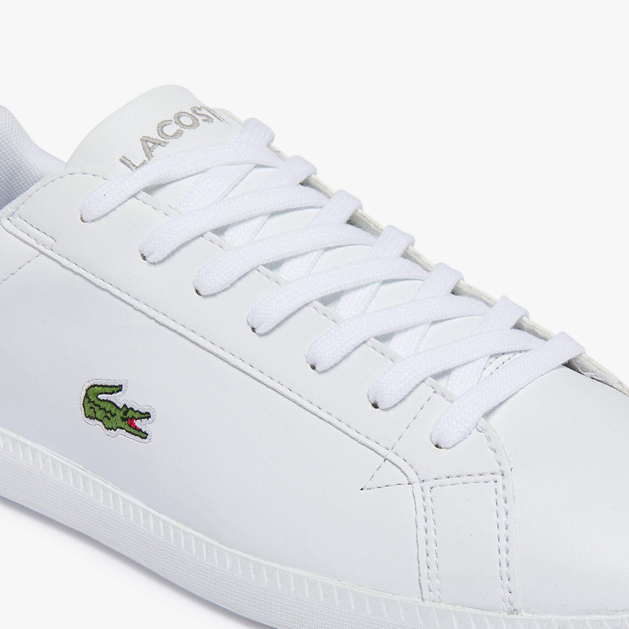 Men's Graduate Leather Trainers | LACOSTE