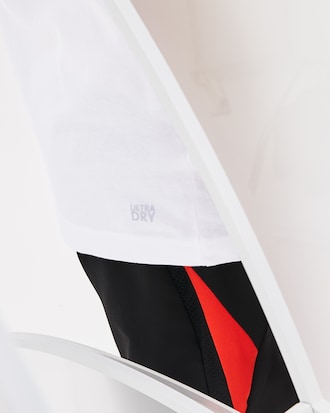 Men's Lacoste SPORT Novak Djokovic Collection Crew Neck Print Tech Jersey T-shirt