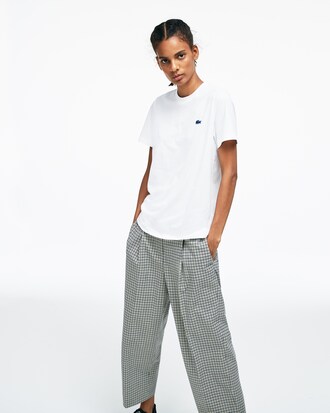 Unisex Lacoste LIVE Crew Neck Cotton Jersey T-shirt