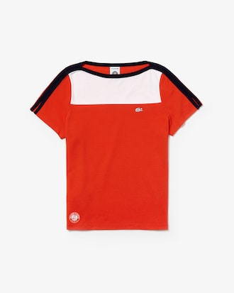 Women's Lacoste SPORT French Open Edition Cotton T-shirt