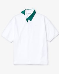 Men's Fashion Show Polo Shirt with Contrasted Collar