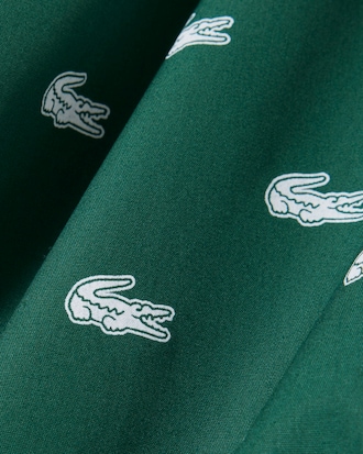 Striped Poplin Pajama Shorts