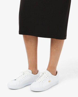 Women's Powercourt Leather Sneakers