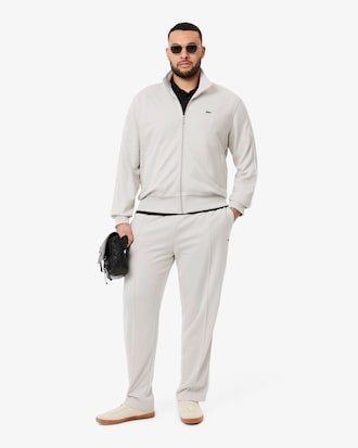 Paris Piqué Zip Front Track Jacket