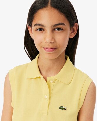 Sleeveless Stretch Piqu&eacute; Dress