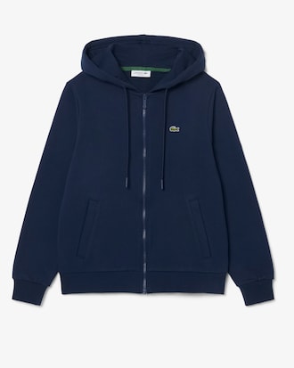 Zipped Fleece Hoodie