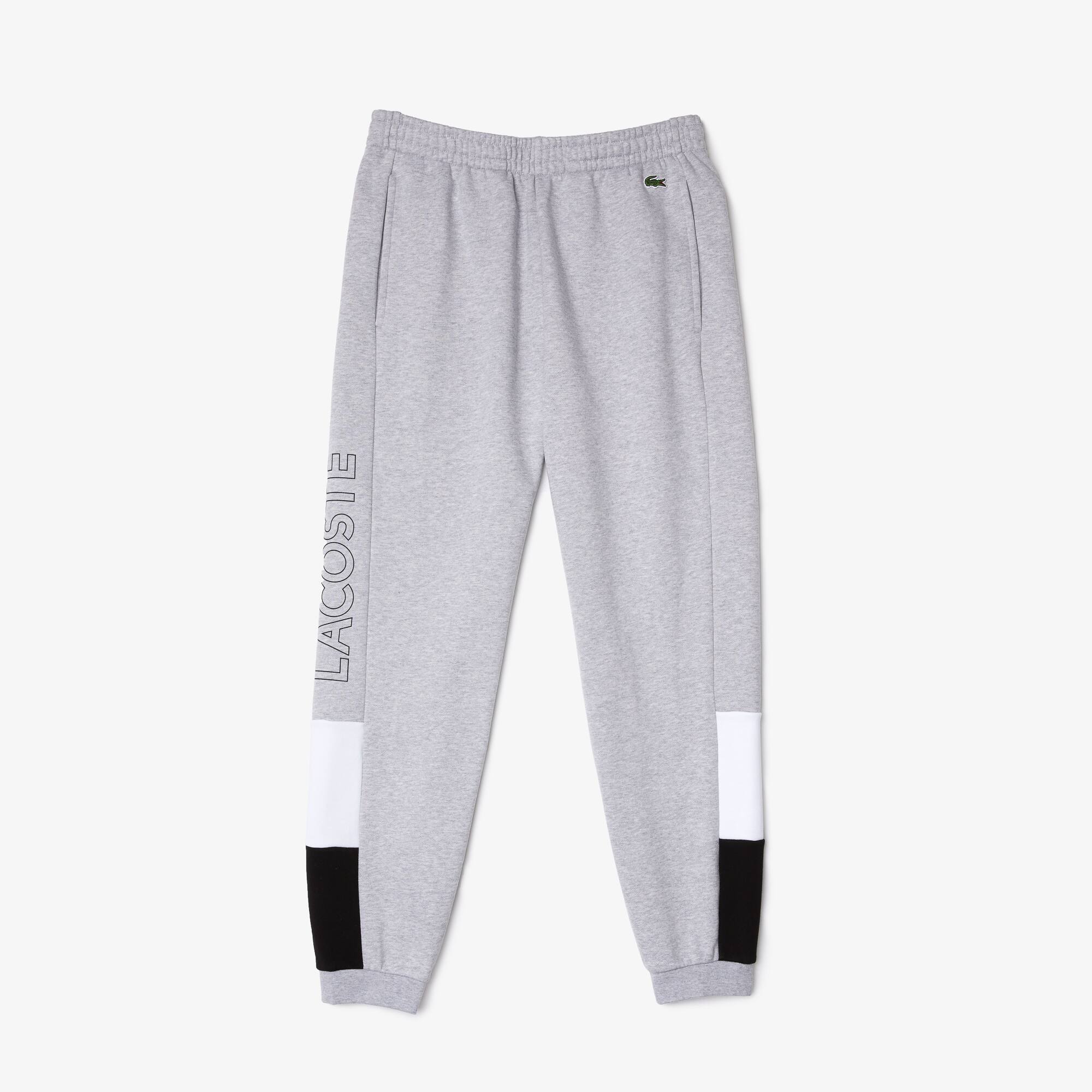 black lacoste sweatpants