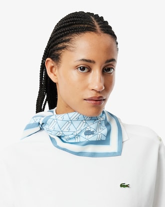 Monogram Print Scarf
