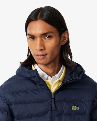 Water-Repellent Down Windbreaker